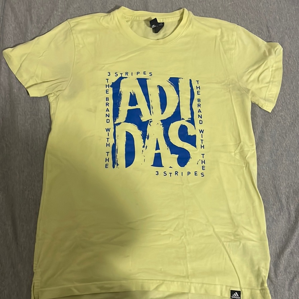Adidas Yellow/Lime T-shirt Size S